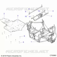 CHASSIS, TELAIO PRINCIPALE AND SKID PLATES