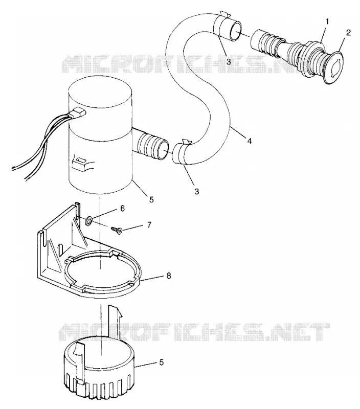 POMPA DI SENTINA SL 780 B974088 and Intl. SL 780 I974088 (4940924092B013)