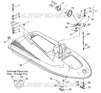 SCAFO   CORPO ASSEMBLY SL 650 B954058 (4930483048A006)