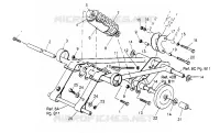ANTERIORE COPPIA ARM 600 XCR 0951676 (4929132913B012)