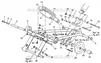 ANTERIORE COPPIA ARM 600 XCR 0975677, 600 XCR SE H975677 and EUROPEAN 600 XCR S (4937963796B013)