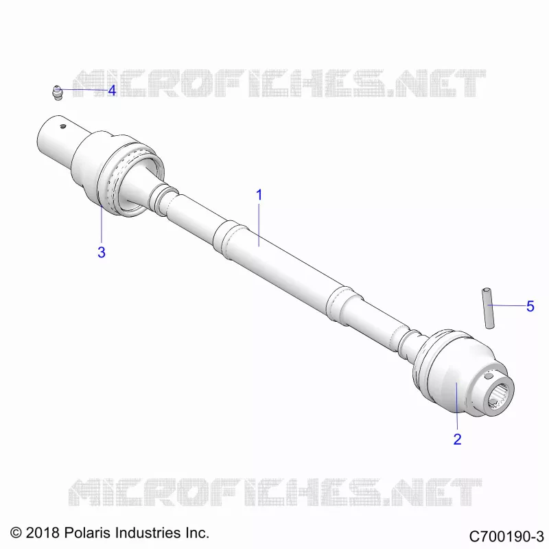 TRASMISSIONE, FRONT PROP SHAFT