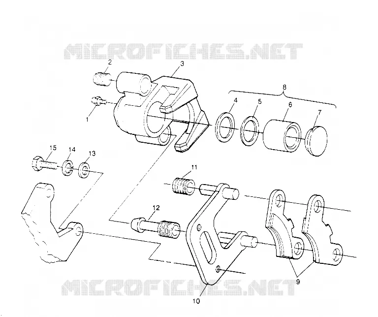 FRENO ANTERIORE MONTAGGIO Scrambler W957840 (4927252725B007)