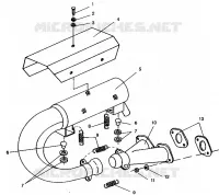 IMPIANTO DI SCARICO LITE GT E943133 (49273527350023)