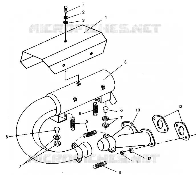IMPIANTO DI SCARICO LITE GT E943133 (49273527350023)