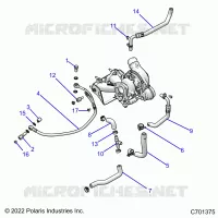 ENGINE, TURBO, COOLING AND OIL