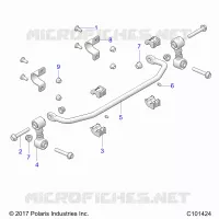 SUSPENSION, BARRA DI STABILIZZAZIONE, FRONT