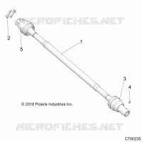 TRASMISSIONE, REAR PROP SHAFT
