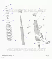 SUSPENSION, ANTERIORE MONTANTE