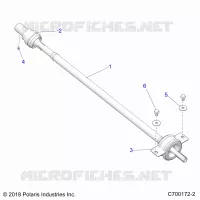TRASMISSIONE, REAR PROP SHAFT