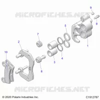 BRAKES, PINZA POSTERIORE