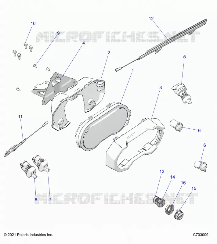 ELETTRICO, DASH INSTRUMENTS AND CONTROLS