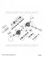 DRIVE TRAIN, PRINCIPALE SCATOLA INGRANAGGI INTERNALS