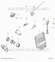 ELETTRICO, SWITCHES, SENSORS, ECU AND CONTROL MODULES