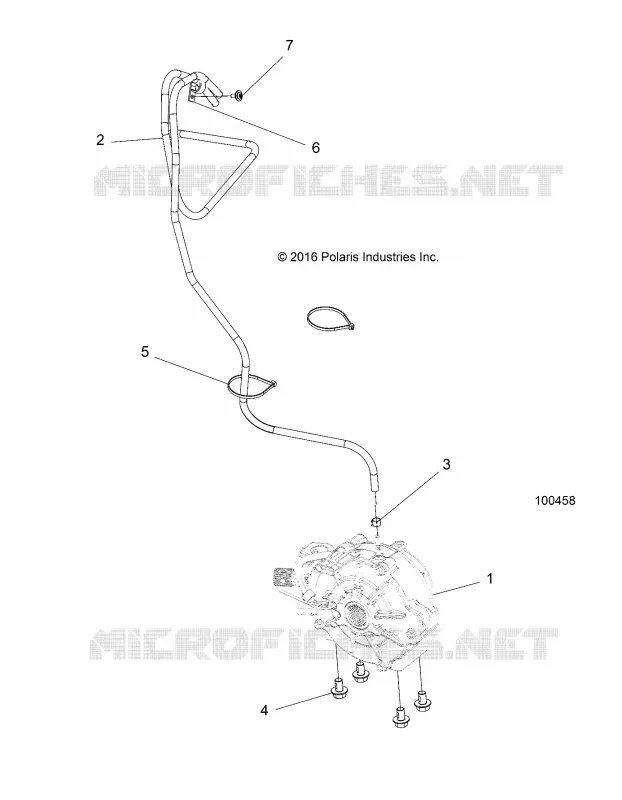 TRASMISSIONE, FRONT GEARCASE MOUNTING