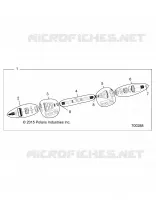 TRASMISSIONE, REAR HALF SHAFT