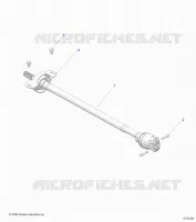 TRASMISSIONE, FRONT PROP SHAFT