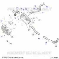 TRASMISSIONE, CLUTCH COVER AND DUCTING