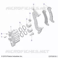BRAKES, PINZA FRENO ANTERIORE