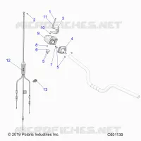 MOTORE, THROTTLE CONTROL ASM.