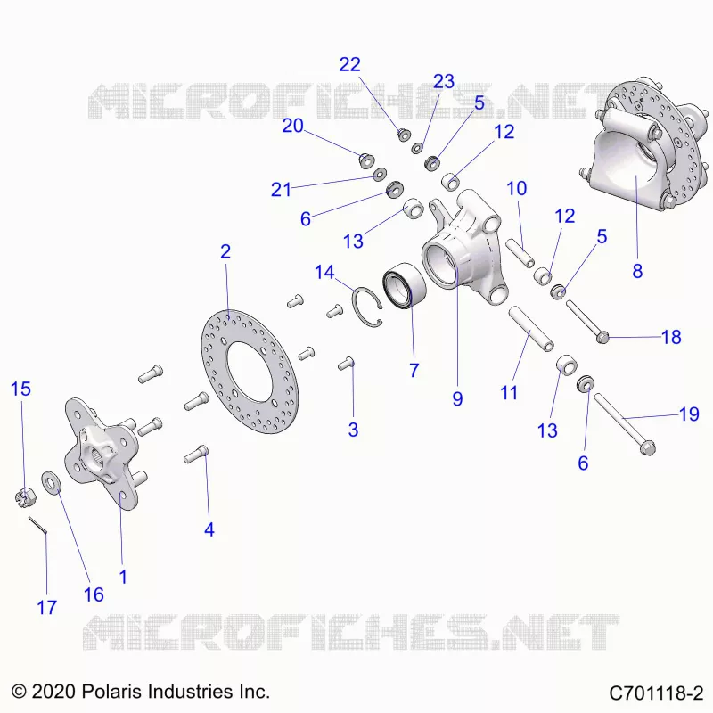 SUSPENSION, PORTAPACCHI POSTERIORE