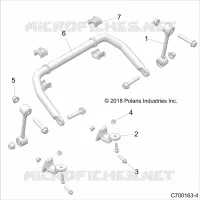 SUSPENSION, FRONT BARRA DI STABILIZZAZIONE