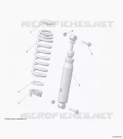 SUSPENSION, SHOCK ANTERIORE MOUNTING