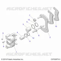 BRAKES, PINZA FRENO POSTERIORE
