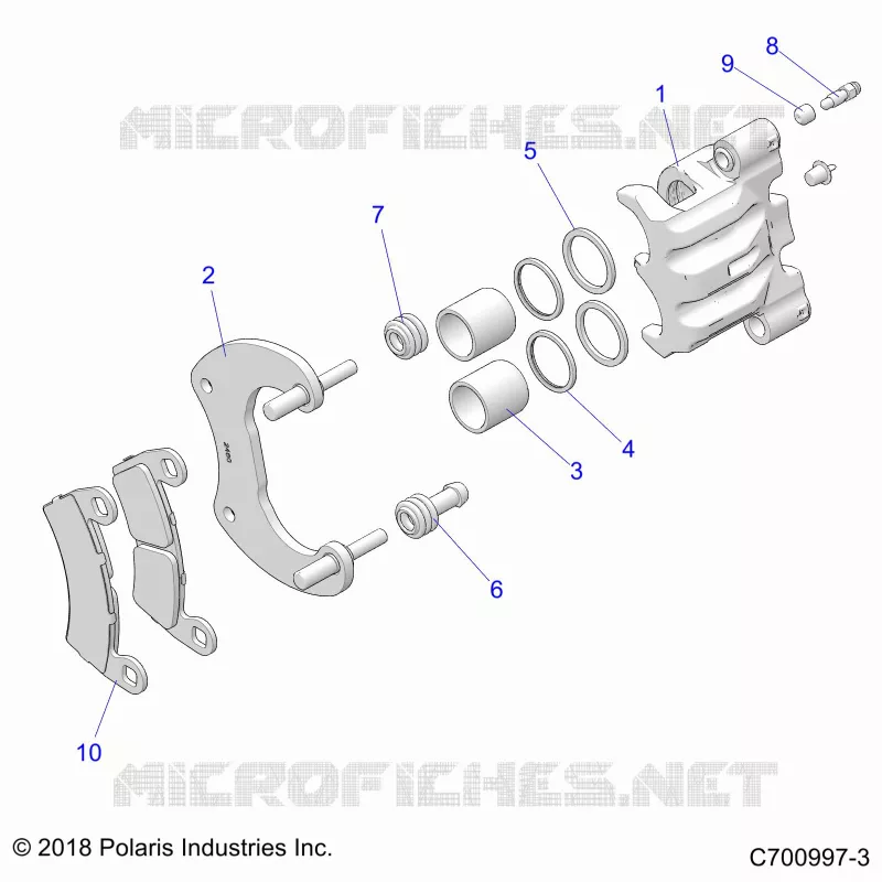 BRAKES, PINZA POSTERIORE