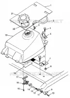 CARBURANTE TANK BIG BOSS 6X6 400L W97AE38A (4940814081A013)