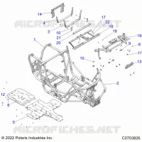 CHASSIS, MAIN FRAME AND SCIARED PLATES