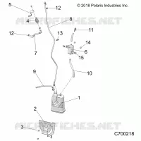 SERBATOIO DI CARBURANTE EVAP 50S
