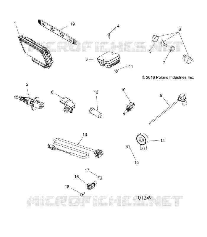 ELETTRICO, SWITCHES, SENSORS, ECU AND CONTROL MODULES