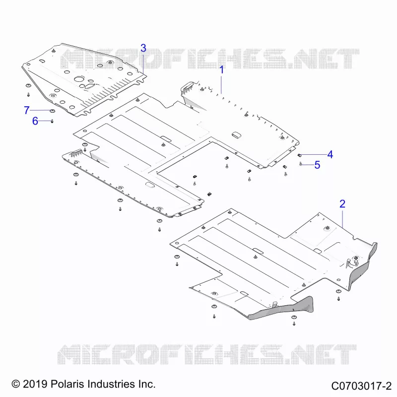 CHASSIS, SCIARED PLATES