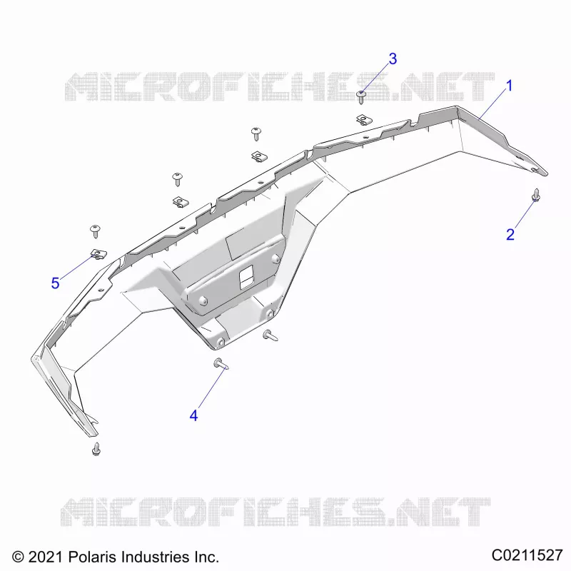 CARROZZERIA POSTERIORE BUMPER