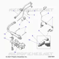 SISTEMA DI ALIMENTAZIONE CARBURANTE, RAIL, LINES AND THROTTLE BODY