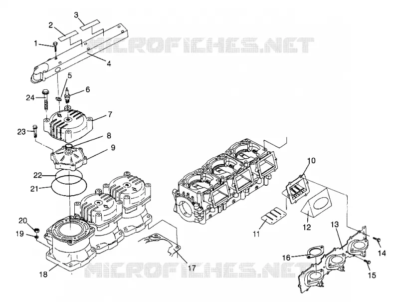 CILINDRO   COLLETTORE SL 900 B964291 AND  INTL. SL 900 I964291 (4935583558C002)