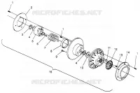 FRIZIONE DRIVEN 600 XCR SP 0965677 and EUROPEAN 600 XCR SP E965677 (4932063206C002)