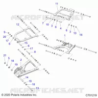 SOSPENSIONE POSTERIORE CONTROL ARMS