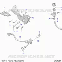BRAKES, BRAKE PEDAL AND CILINDRO PRINCIPALE