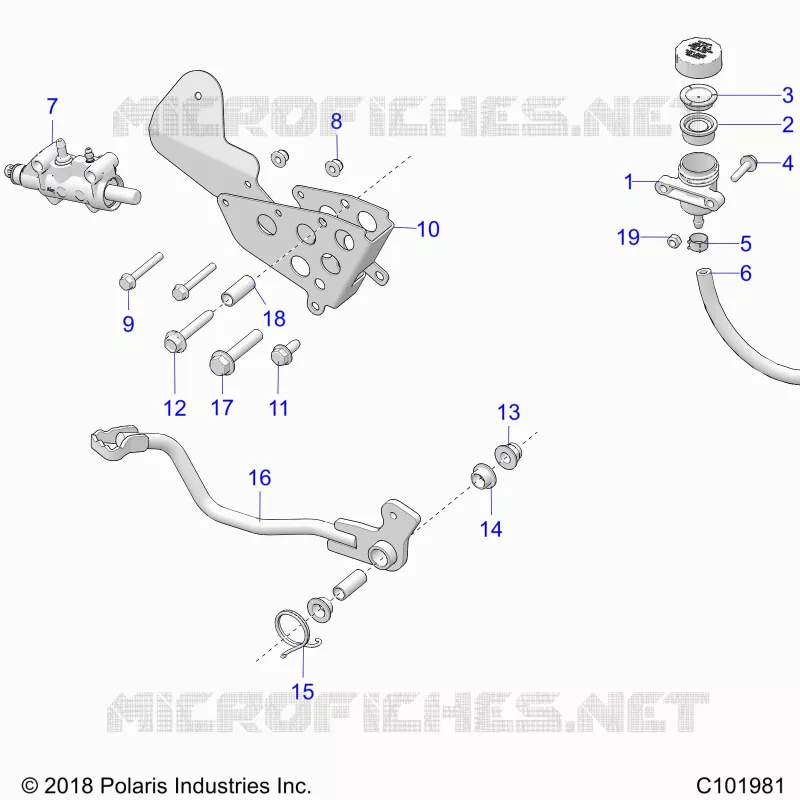 BRAKES, BRAKE PEDAL AND CILINDRO PRINCIPALE