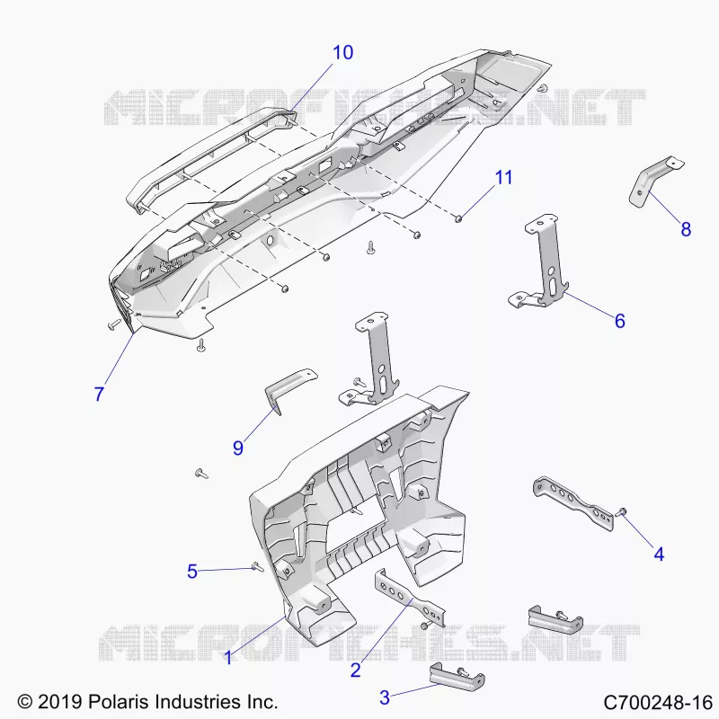 CARROZZERIA POSTERIORE BUMPER