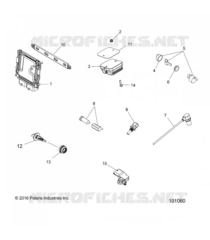 ELETTRICO, SWITCHES, SENSORS, ECU AND CONTROL MODULES