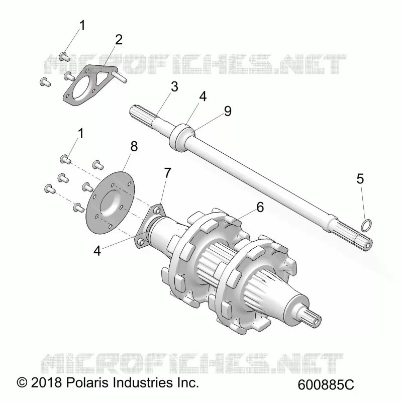 DRIVE TRAIN, JACKSHAFT AND ALBERO DI TRASMISSIONE
