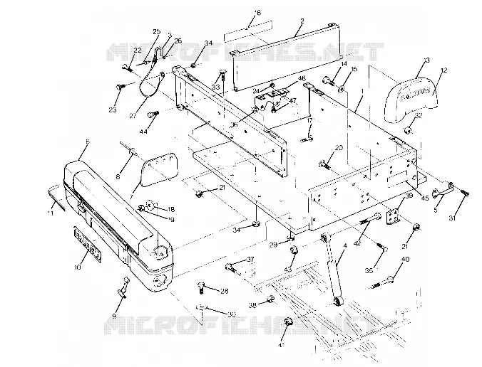 UTILITY DUMP BOX ASSEMBLY (4915951595013A)