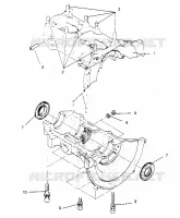 CARTER ASSEMBLY SPORT 0950443, SPORT TOURING 0950243  and EUROPEAN SPORT (4928822882C011)