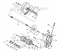 TRASMISSIONE ASSEMBLY Storm/0932770 and Storm SKS/0932570 (4923032303018A)