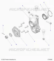 SUSPENSION, RUOTA ANTERIORE HUB, KNUCKLE