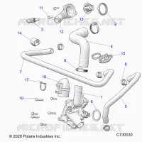 MOTORE, WATERPUMP AND BYPASS