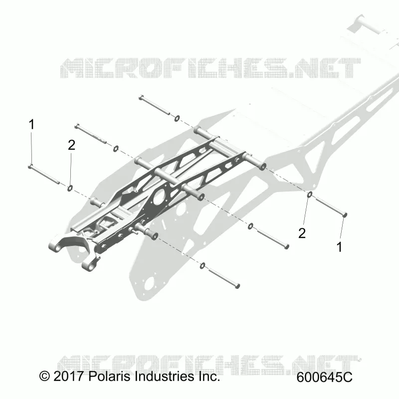 CHASSIS, SUBTELAIO TO TUNNEL MOUNTING
